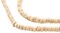 The Bead Chest Cream Nugget Natural Wood Beads (5mm): Organic Eco-Friendly Wooden Bead Strand for DIY Jewelry, Crafts, Necklace and Bracelet Making